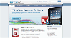 Desktop Screenshot of doremisoft.com